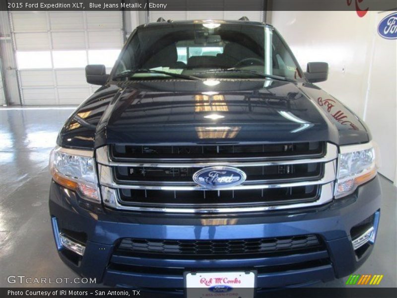 Blue Jeans Metallic / Ebony 2015 Ford Expedition XLT