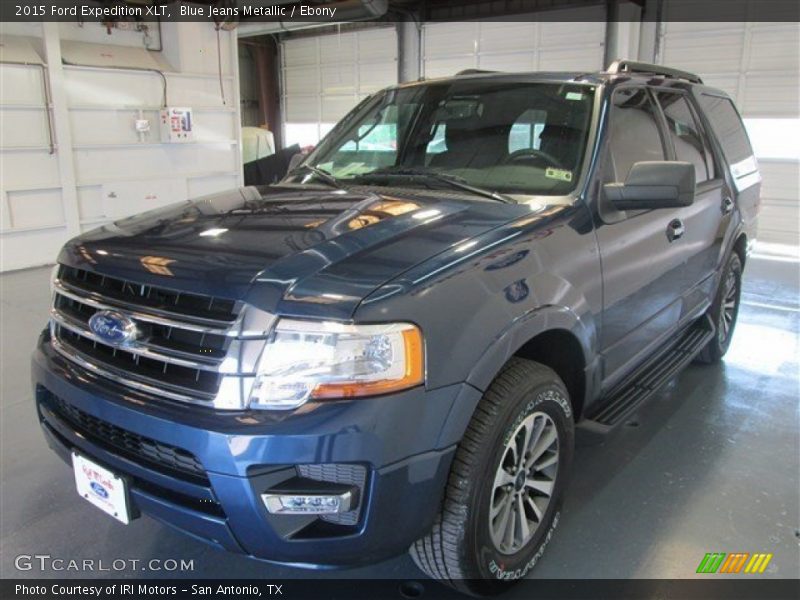 Blue Jeans Metallic / Ebony 2015 Ford Expedition XLT
