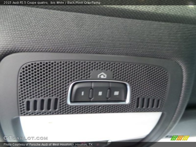 Controls of 2015 RS 5 Coupe quattro