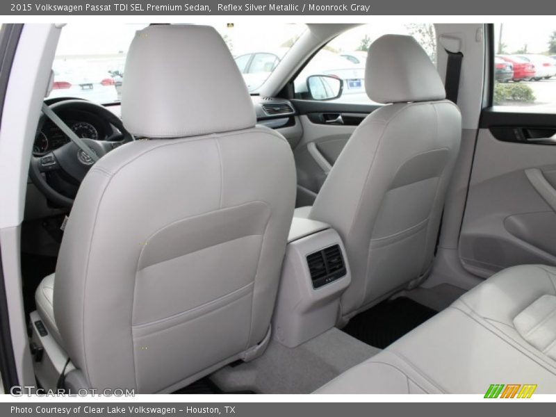 Reflex Silver Metallic / Moonrock Gray 2015 Volkswagen Passat TDI SEL Premium Sedan