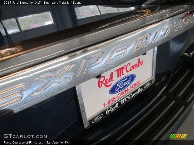Blue Jeans Metallic / Ebony 2015 Ford Expedition XLT