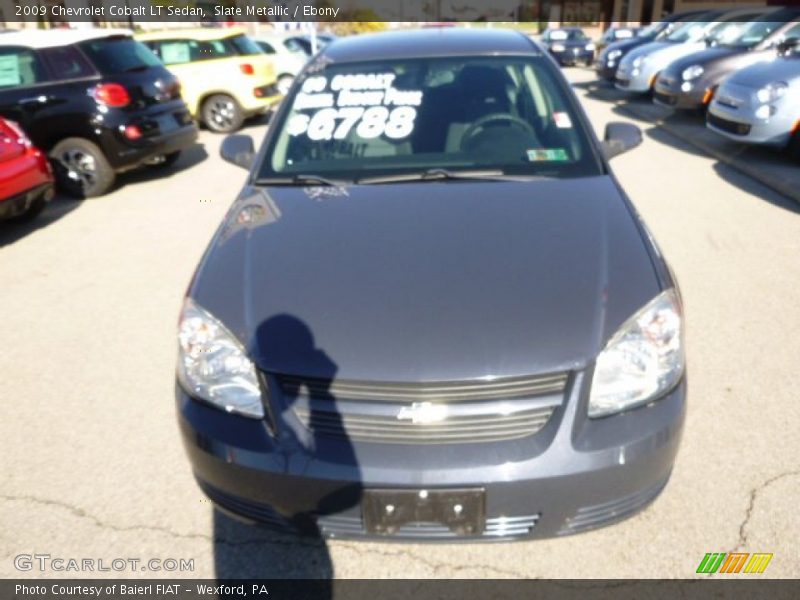 Slate Metallic / Ebony 2009 Chevrolet Cobalt LT Sedan
