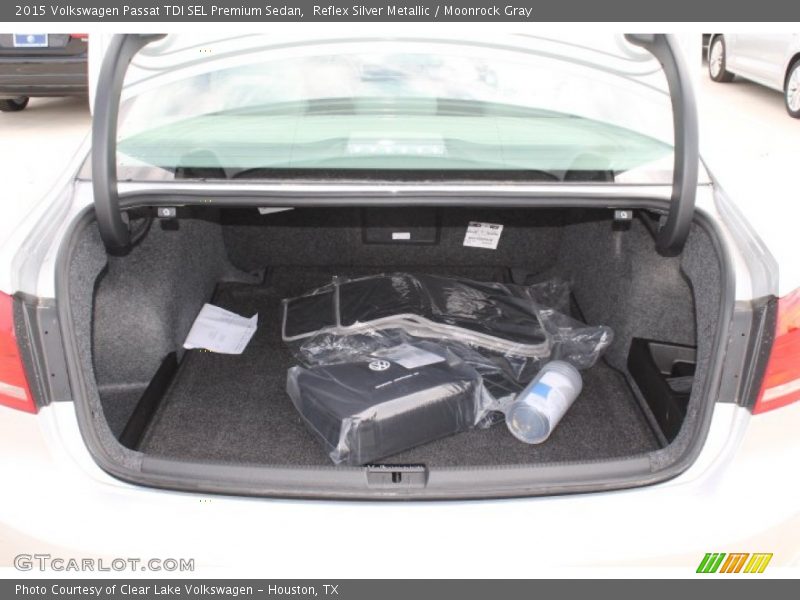 Reflex Silver Metallic / Moonrock Gray 2015 Volkswagen Passat TDI SEL Premium Sedan