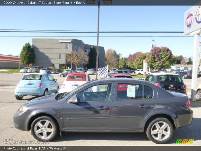 Slate Metallic / Ebony 2009 Chevrolet Cobalt LT Sedan