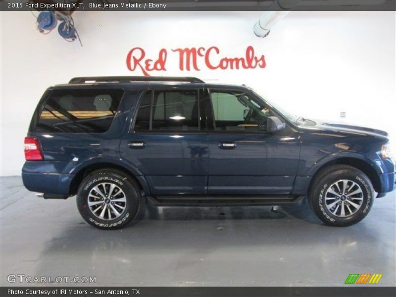 Blue Jeans Metallic / Ebony 2015 Ford Expedition XLT