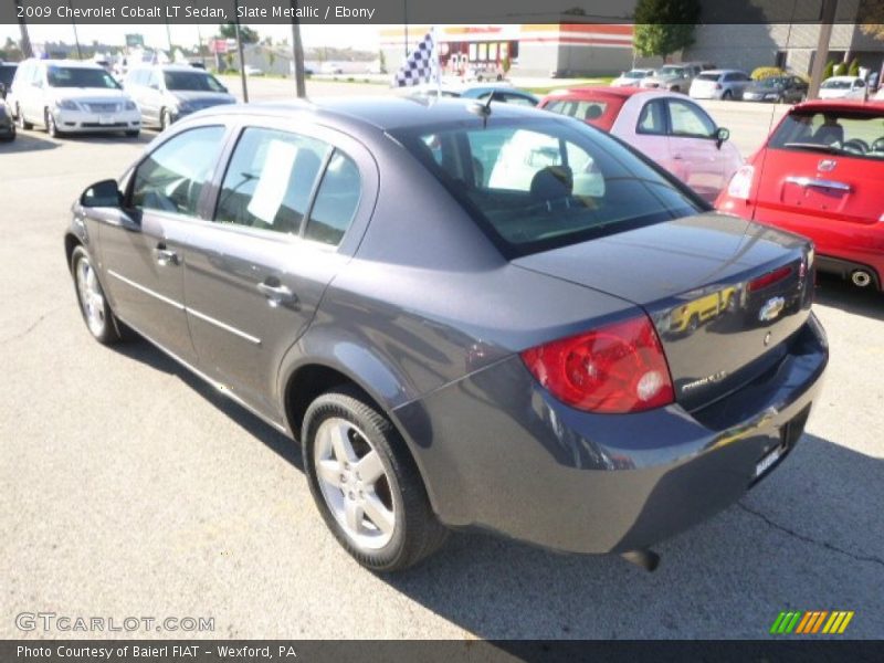 Slate Metallic / Ebony 2009 Chevrolet Cobalt LT Sedan