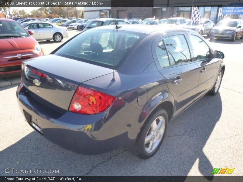 Slate Metallic / Ebony 2009 Chevrolet Cobalt LT Sedan