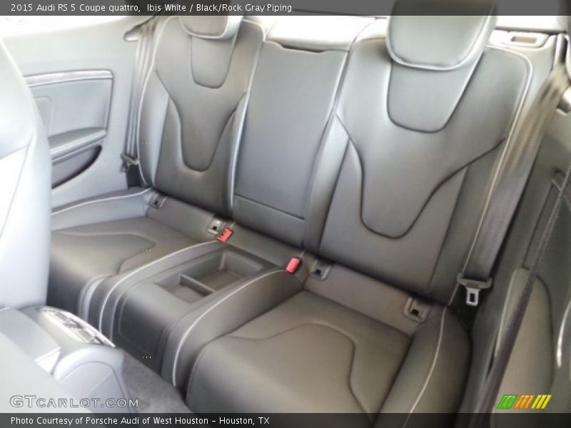 Rear Seat of 2015 RS 5 Coupe quattro