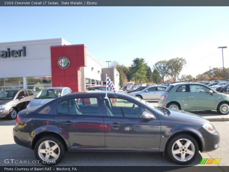 Slate Metallic / Ebony 2009 Chevrolet Cobalt LT Sedan
