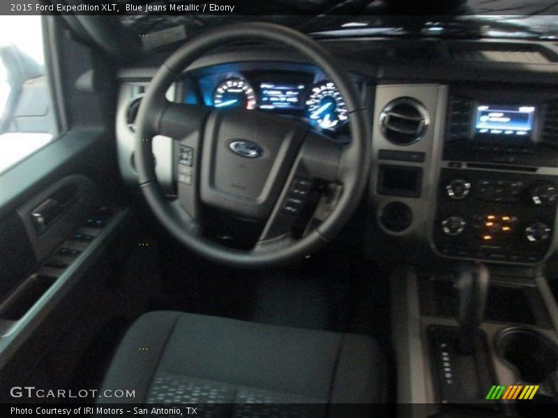 Blue Jeans Metallic / Ebony 2015 Ford Expedition XLT