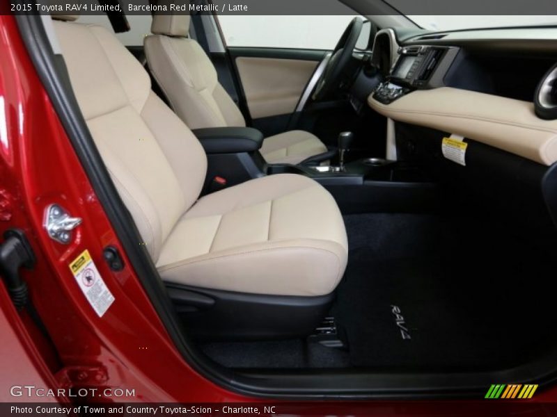 Barcelona Red Metallic / Latte 2015 Toyota RAV4 Limited