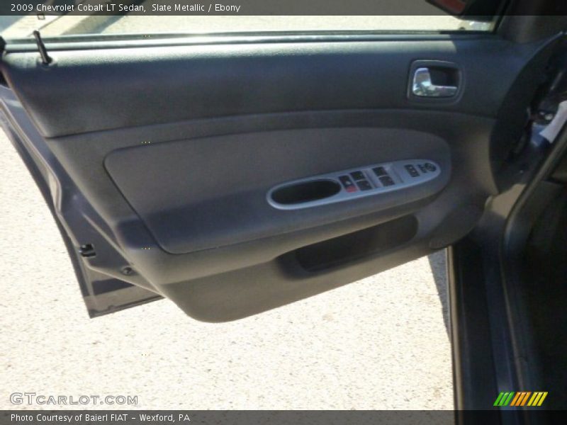 Slate Metallic / Ebony 2009 Chevrolet Cobalt LT Sedan