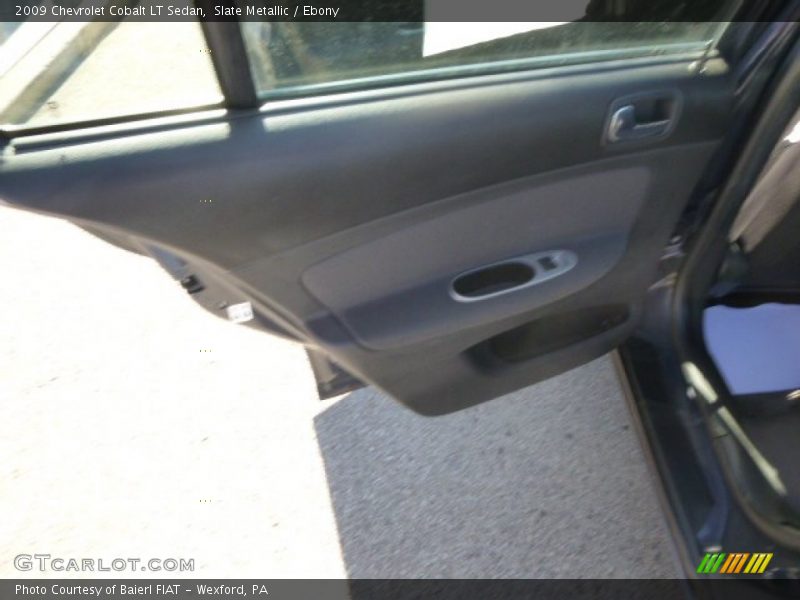 Slate Metallic / Ebony 2009 Chevrolet Cobalt LT Sedan