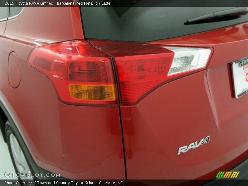Barcelona Red Metallic / Latte 2015 Toyota RAV4 Limited