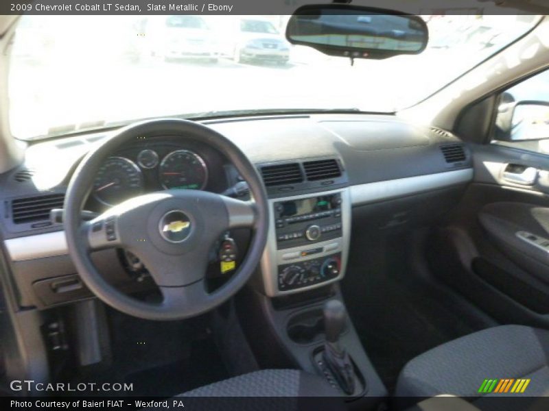 Slate Metallic / Ebony 2009 Chevrolet Cobalt LT Sedan