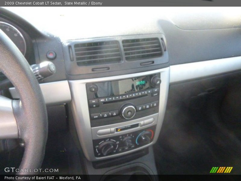 Slate Metallic / Ebony 2009 Chevrolet Cobalt LT Sedan