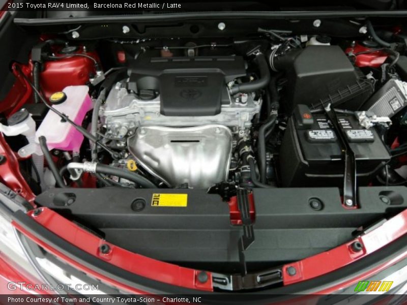 Barcelona Red Metallic / Latte 2015 Toyota RAV4 Limited