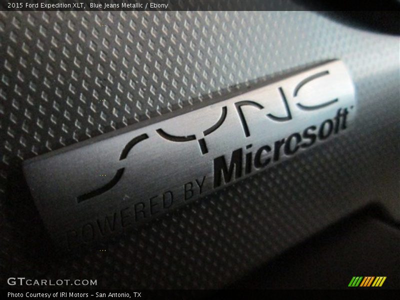 Blue Jeans Metallic / Ebony 2015 Ford Expedition XLT