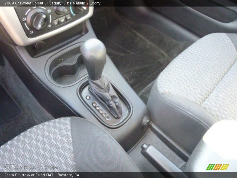 Slate Metallic / Ebony 2009 Chevrolet Cobalt LT Sedan