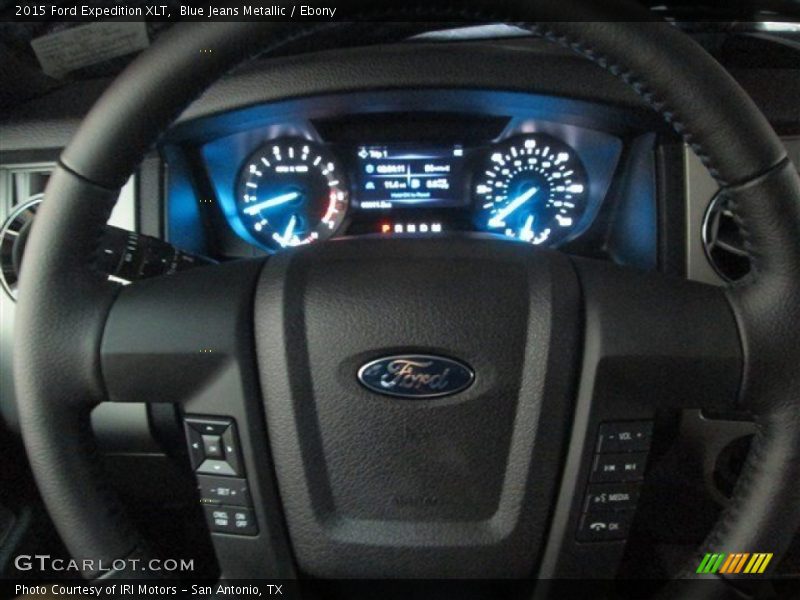 Blue Jeans Metallic / Ebony 2015 Ford Expedition XLT