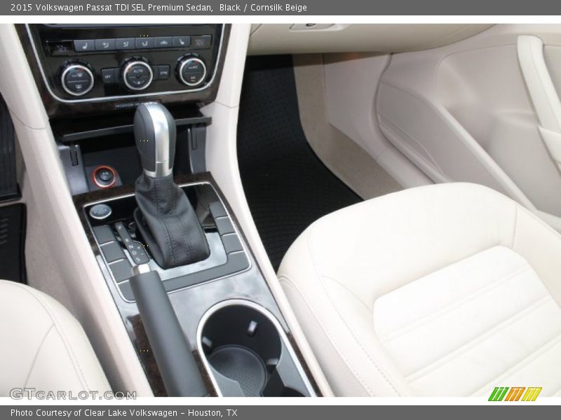 Black / Cornsilk Beige 2015 Volkswagen Passat TDI SEL Premium Sedan