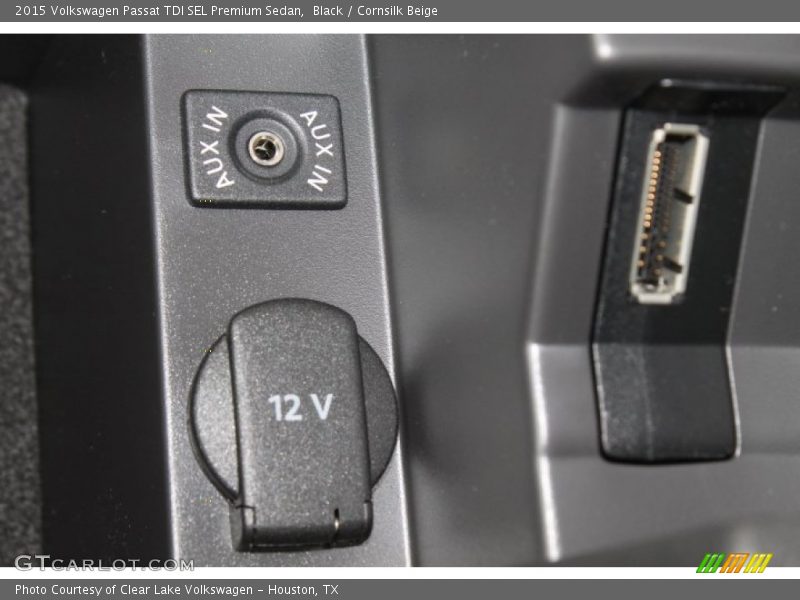 Black / Cornsilk Beige 2015 Volkswagen Passat TDI SEL Premium Sedan