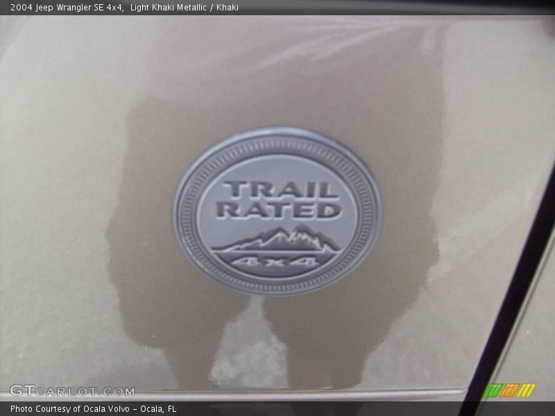 Light Khaki Metallic / Khaki 2004 Jeep Wrangler SE 4x4