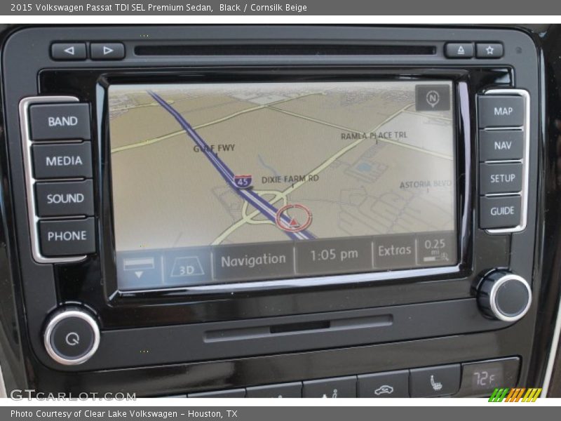 Black / Cornsilk Beige 2015 Volkswagen Passat TDI SEL Premium Sedan