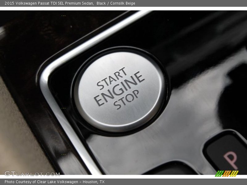 Black / Cornsilk Beige 2015 Volkswagen Passat TDI SEL Premium Sedan