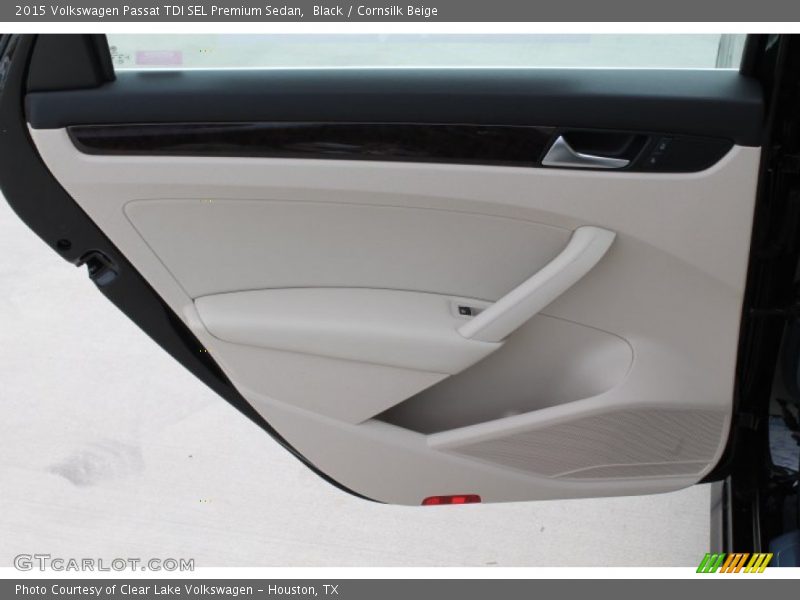 Black / Cornsilk Beige 2015 Volkswagen Passat TDI SEL Premium Sedan
