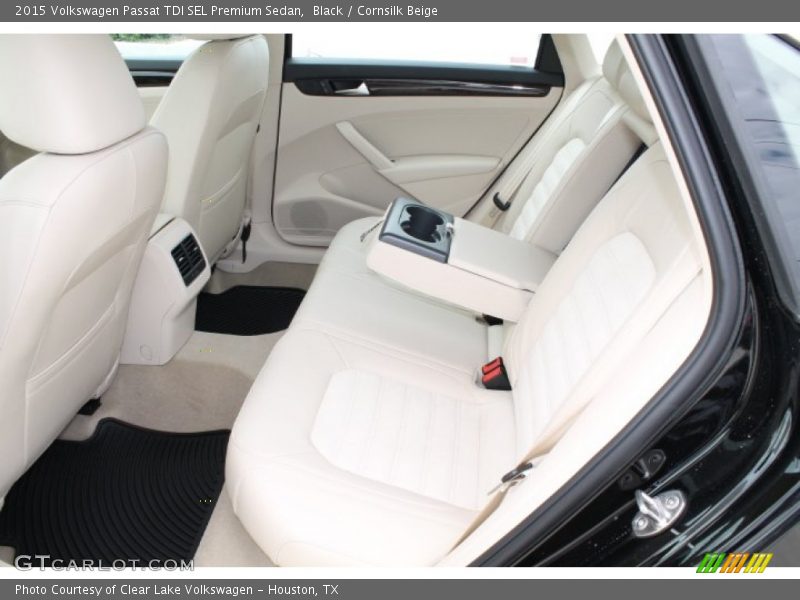 Black / Cornsilk Beige 2015 Volkswagen Passat TDI SEL Premium Sedan