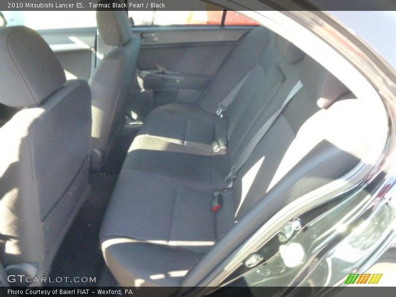 Tarmac Black Pearl / Black 2010 Mitsubishi Lancer ES