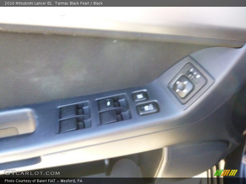 Tarmac Black Pearl / Black 2010 Mitsubishi Lancer ES