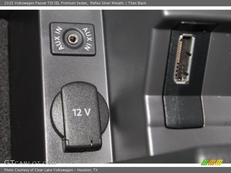 Reflex Silver Metallic / Titan Black 2015 Volkswagen Passat TDI SEL Premium Sedan