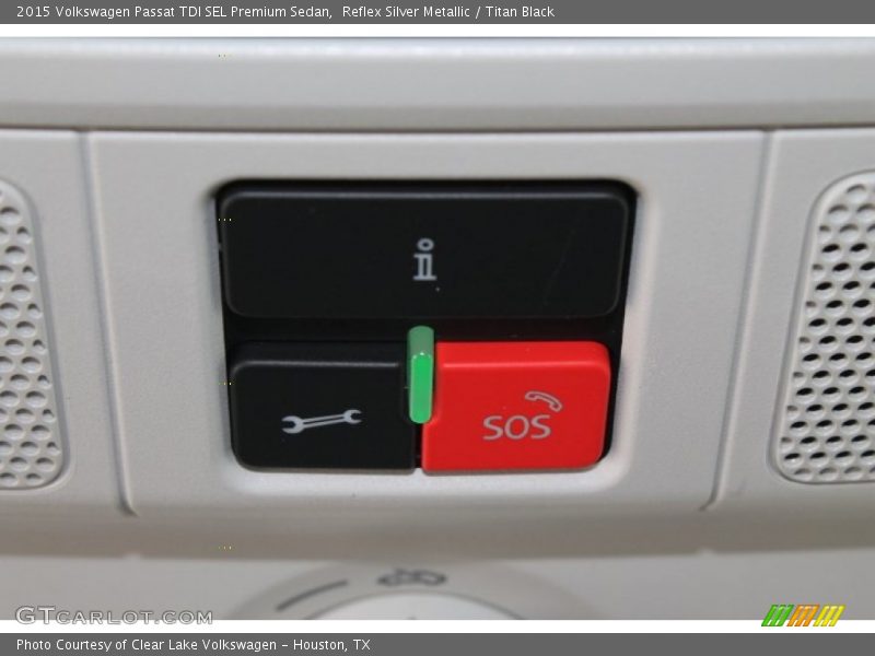 Reflex Silver Metallic / Titan Black 2015 Volkswagen Passat TDI SEL Premium Sedan