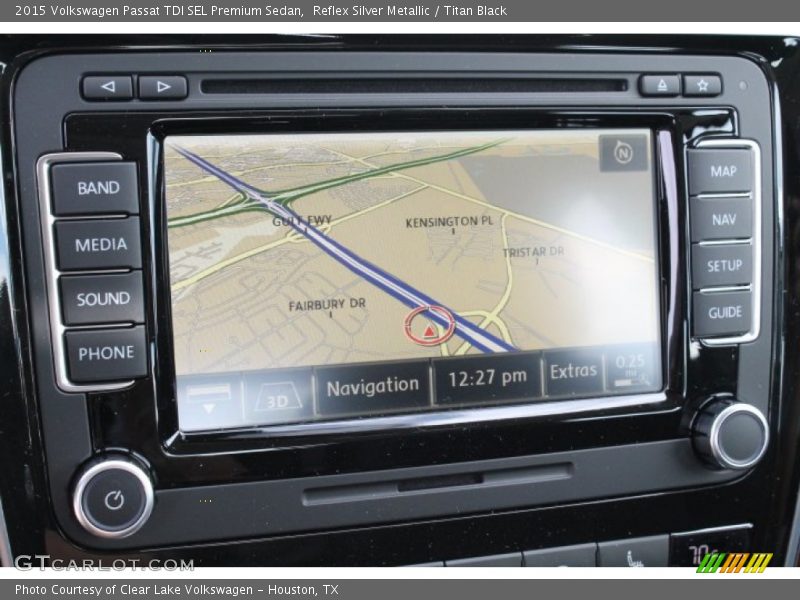 Reflex Silver Metallic / Titan Black 2015 Volkswagen Passat TDI SEL Premium Sedan