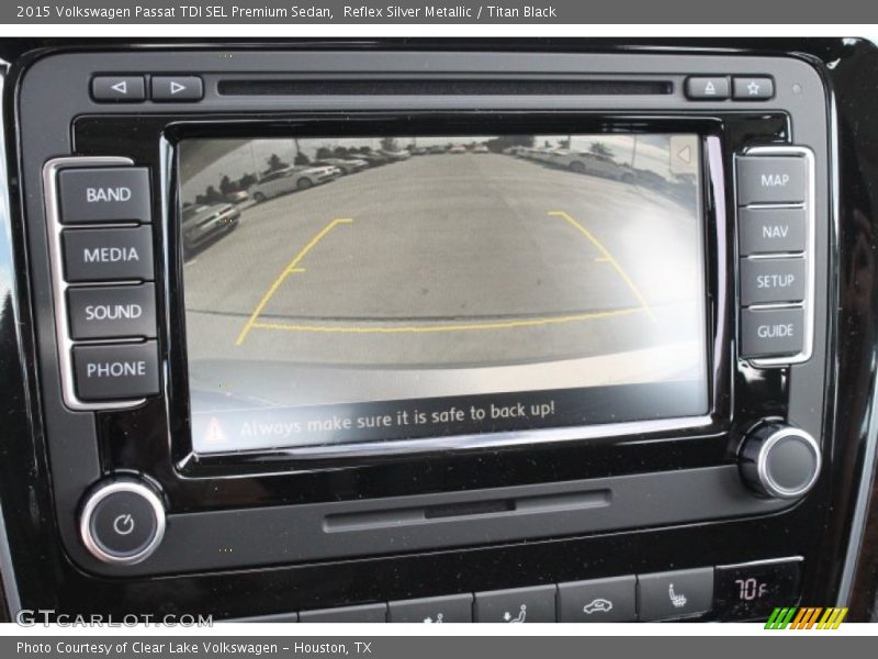 Reflex Silver Metallic / Titan Black 2015 Volkswagen Passat TDI SEL Premium Sedan