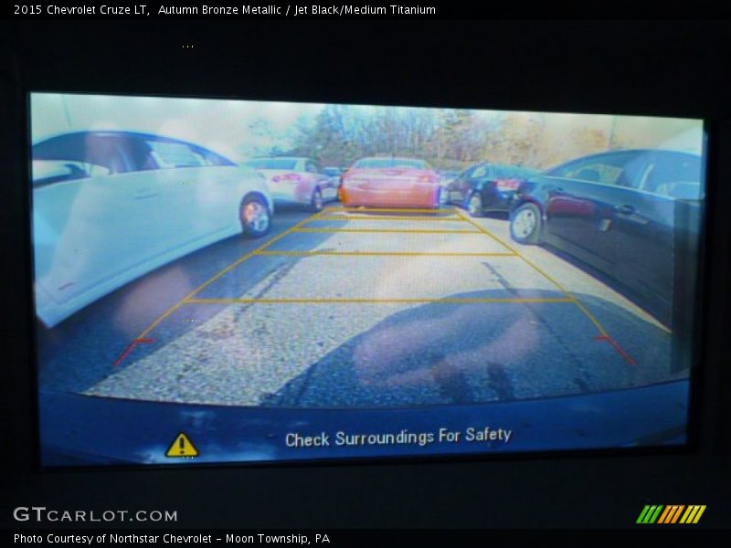 Autumn Bronze Metallic / Jet Black/Medium Titanium 2015 Chevrolet Cruze LT
