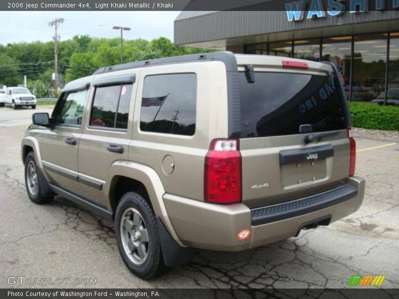 Light Khaki Metallic / Khaki 2006 Jeep Commander 4x4