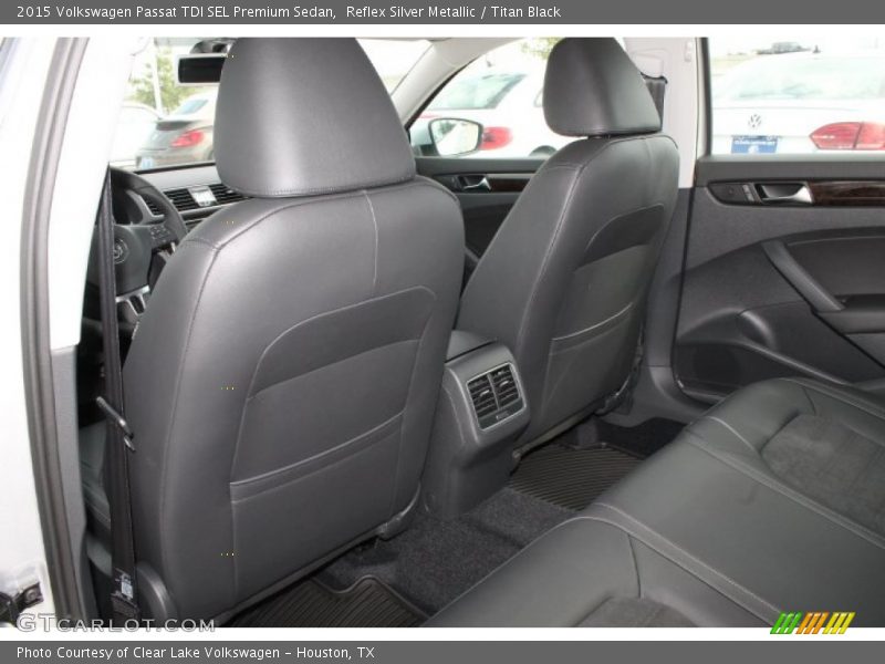 Reflex Silver Metallic / Titan Black 2015 Volkswagen Passat TDI SEL Premium Sedan