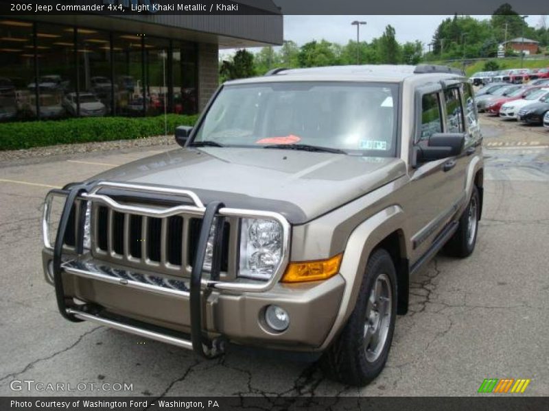 Light Khaki Metallic / Khaki 2006 Jeep Commander 4x4