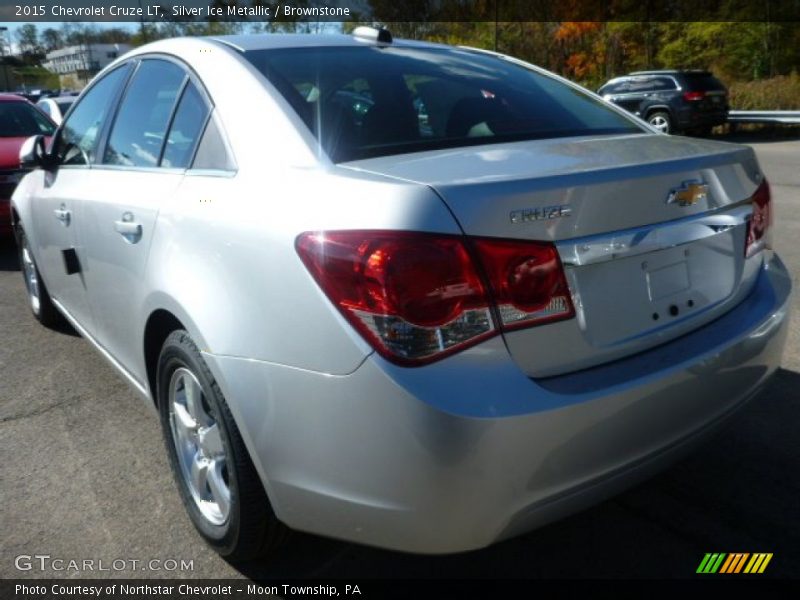 Silver Ice Metallic / Brownstone 2015 Chevrolet Cruze LT