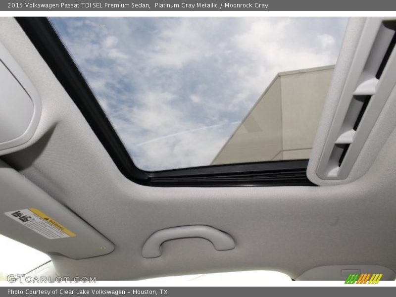 Platinum Gray Metallic / Moonrock Gray 2015 Volkswagen Passat TDI SEL Premium Sedan