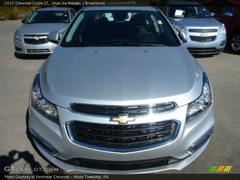 Silver Ice Metallic / Brownstone 2015 Chevrolet Cruze LT
