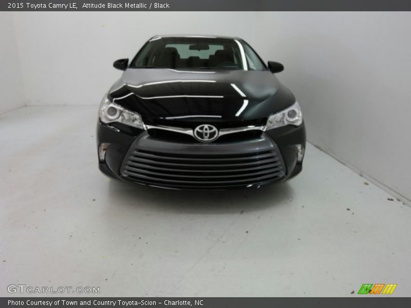 Attitude Black Metallic / Black 2015 Toyota Camry LE