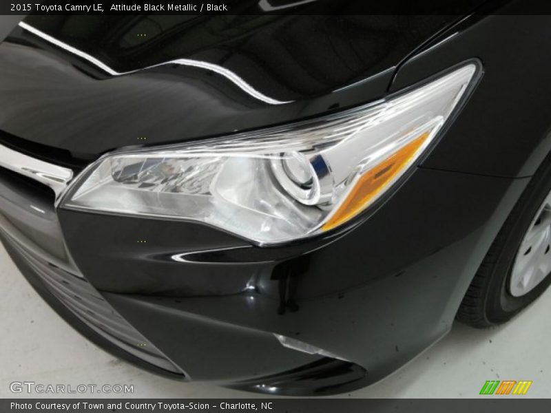 Attitude Black Metallic / Black 2015 Toyota Camry LE