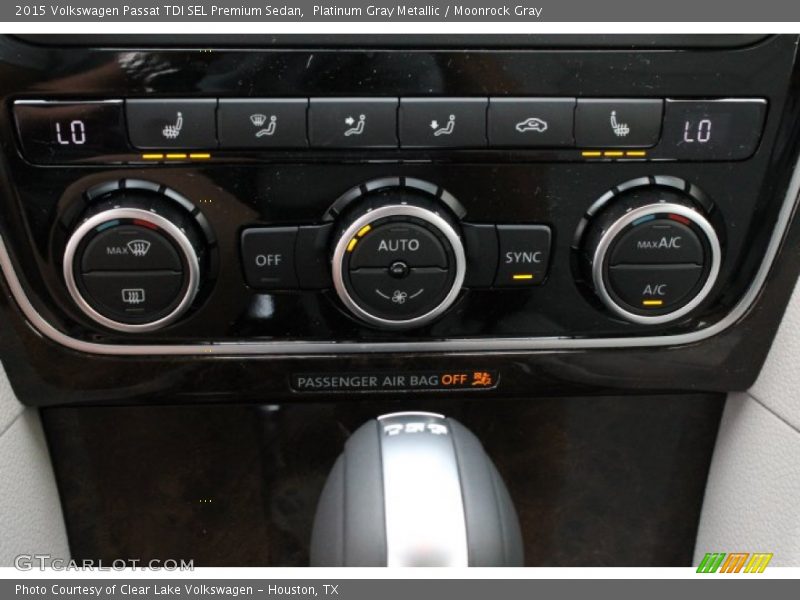 Platinum Gray Metallic / Moonrock Gray 2015 Volkswagen Passat TDI SEL Premium Sedan