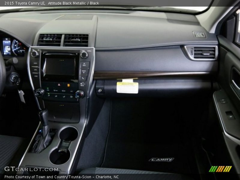 Attitude Black Metallic / Black 2015 Toyota Camry LE