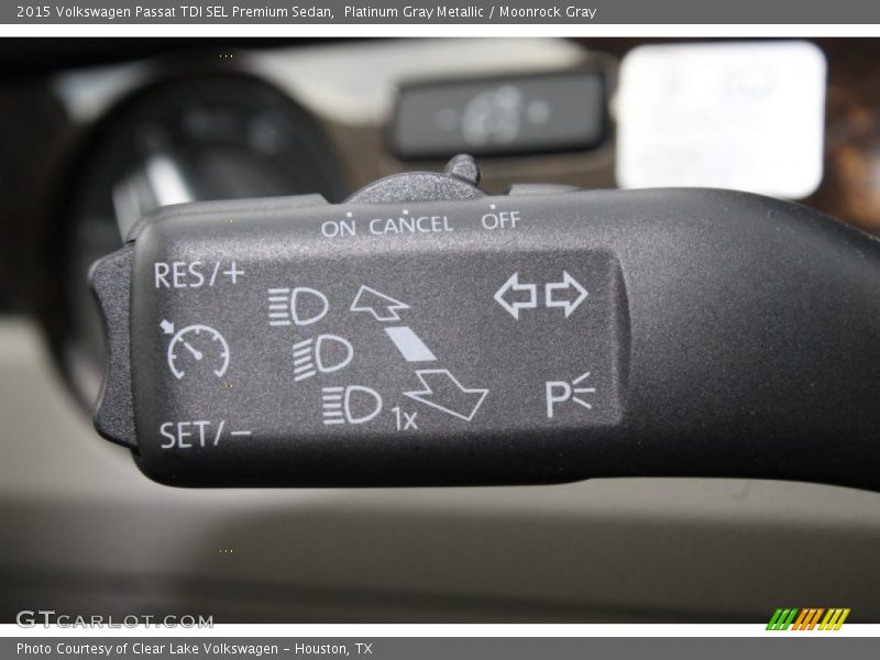 Platinum Gray Metallic / Moonrock Gray 2015 Volkswagen Passat TDI SEL Premium Sedan