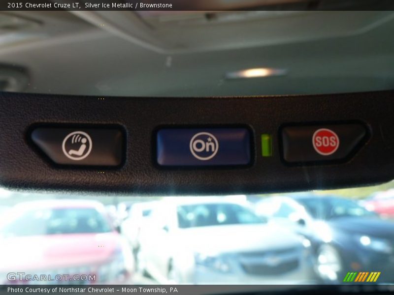 Silver Ice Metallic / Brownstone 2015 Chevrolet Cruze LT